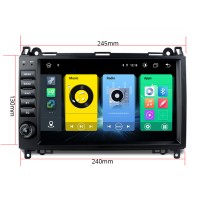 4G+64G DSP Carplay Multimedia Car Auto Radio Stereo Android Navigation For Mercedes Benz B200 W169 W639 Viano Vito Sprinter GPS